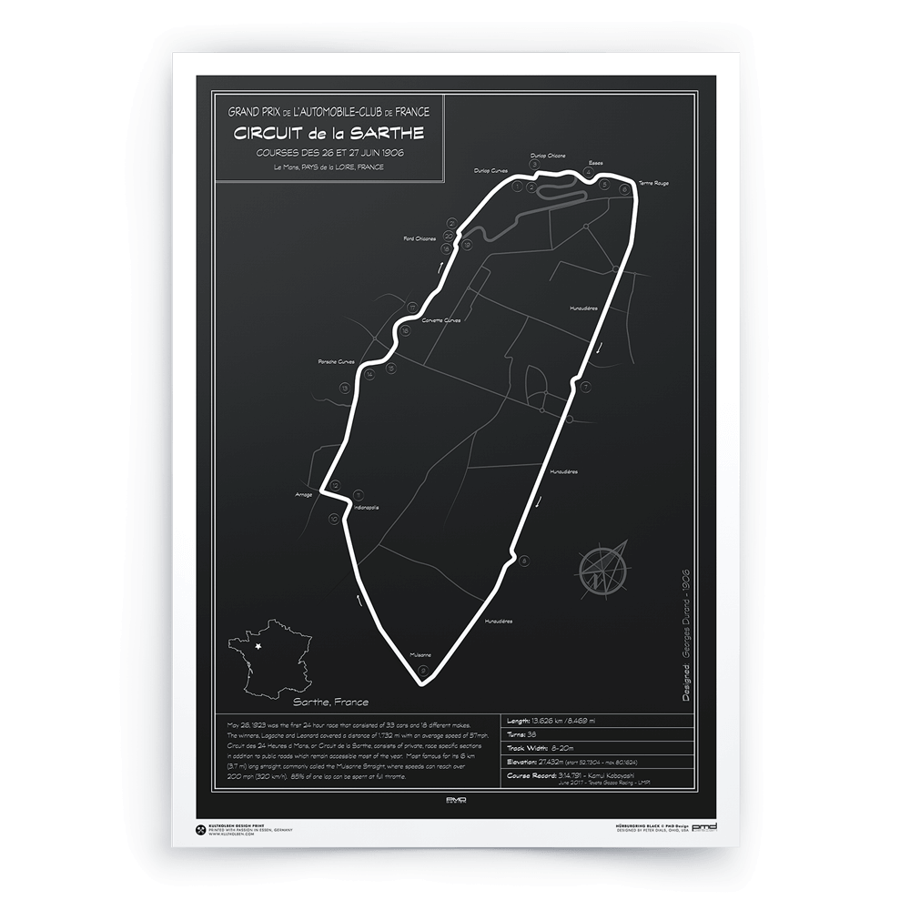 Poster | Track Le Mans