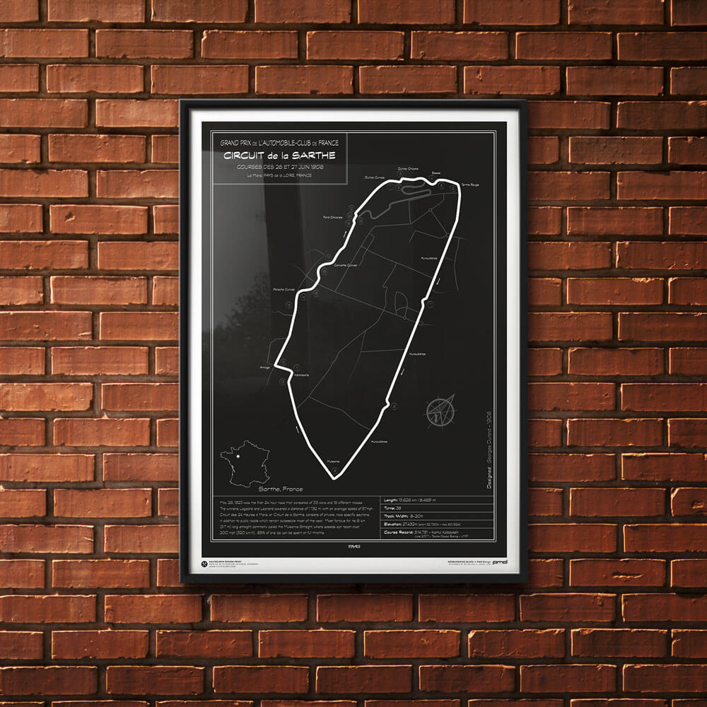 Poster | Track Le Mans
