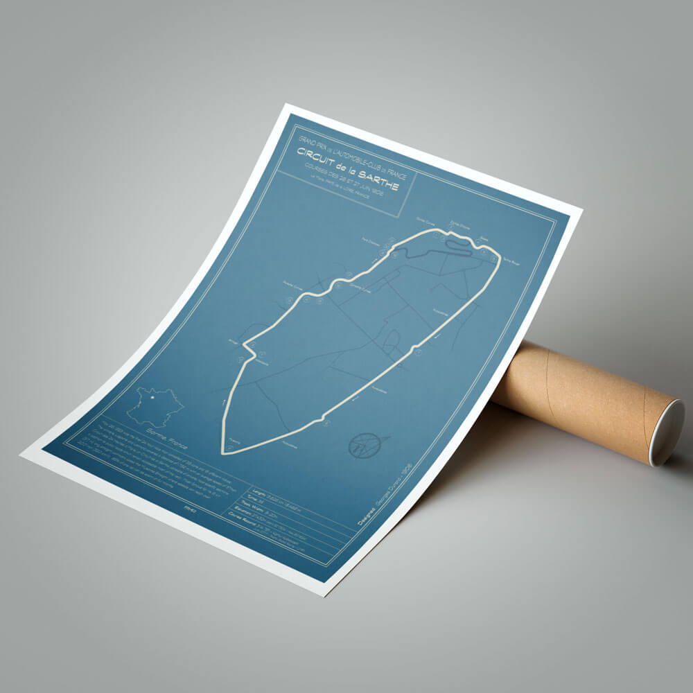 Poster | Track Le Mans