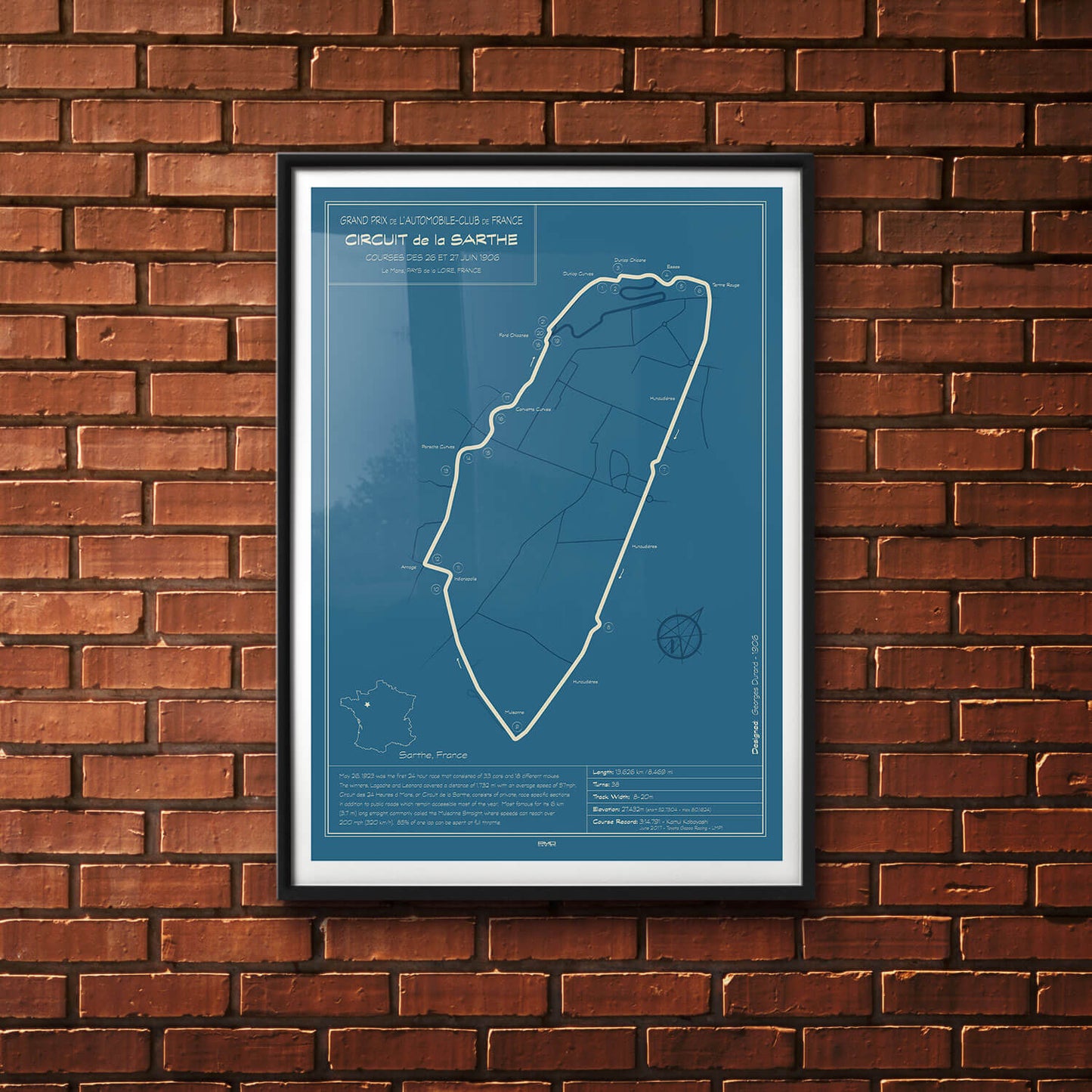 Poster | Track Le Mans