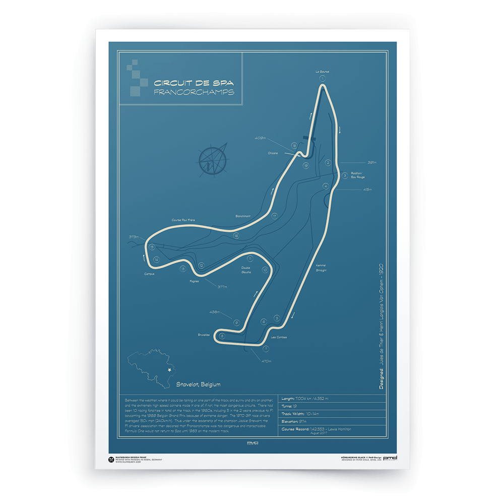 Poster | Track Spa