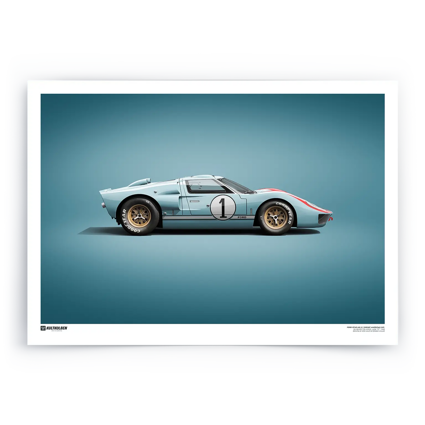 Poster | GT40 Ken