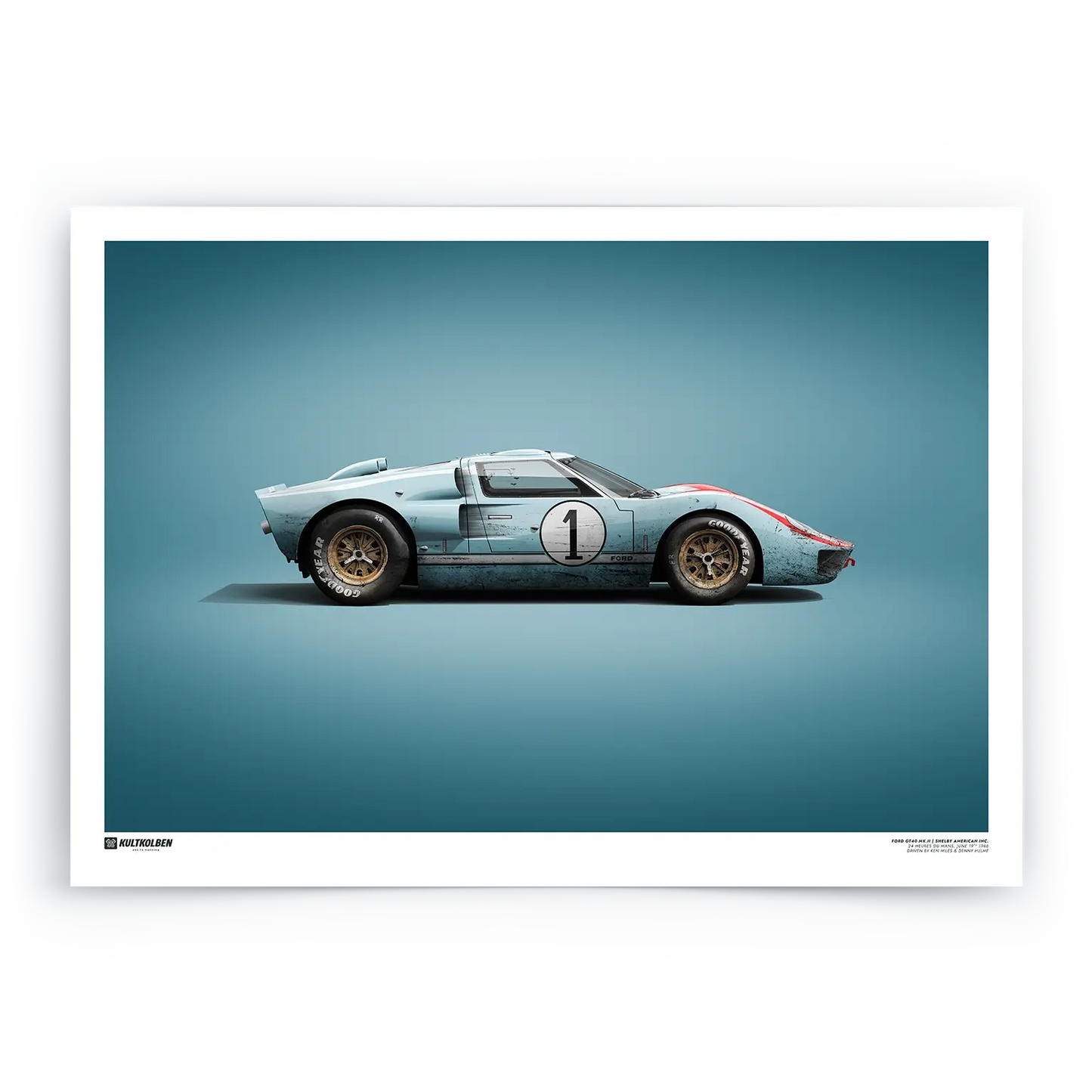 Poster | GT40 Ken