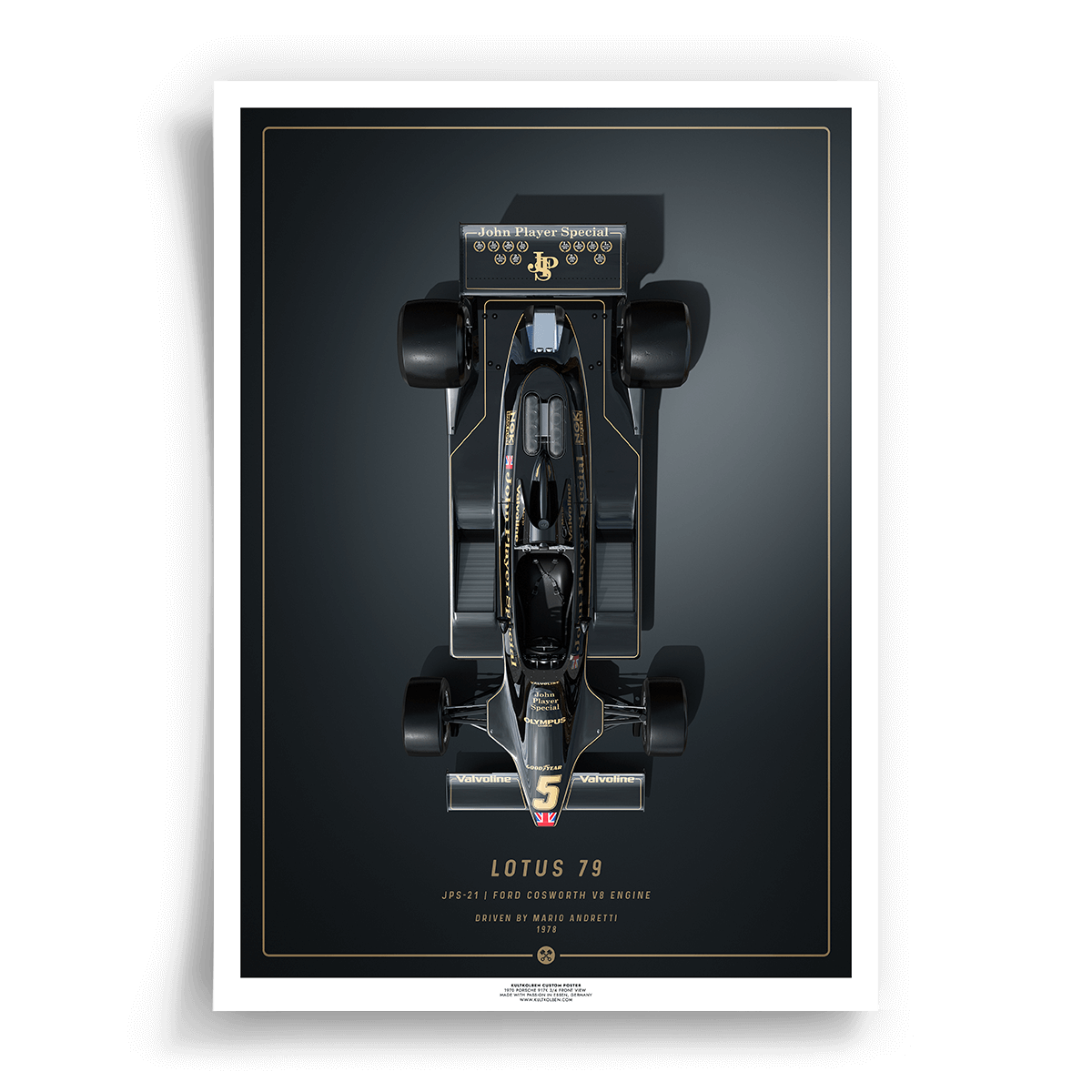 Lotus 79 Design Poster