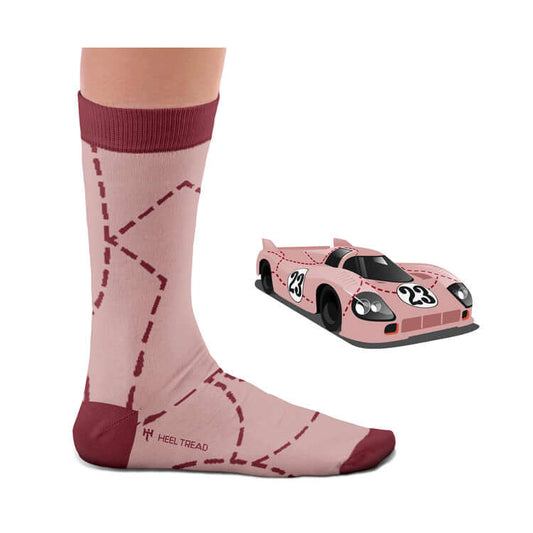 917 Pink Pig Socken