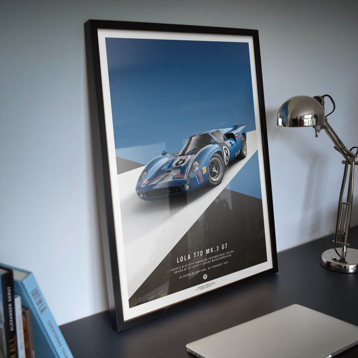 Lola T70 Design Poster