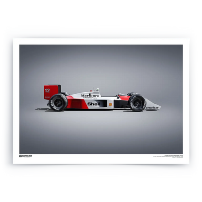 Poster | MP4/4 Ayrton
