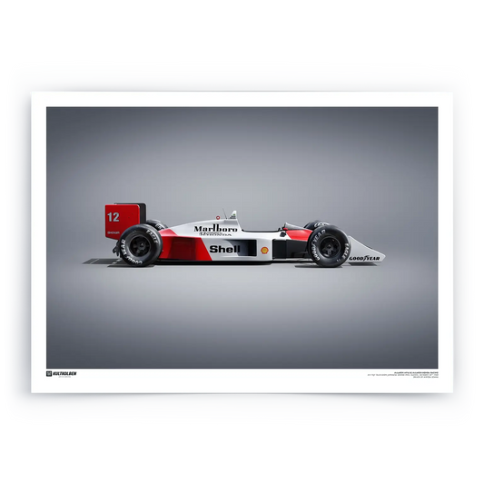 Poster | MP4/4 Ayrton