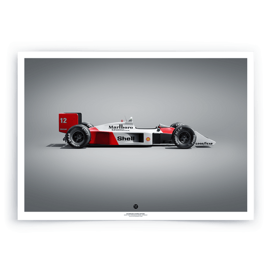 McLaren MP4/4 Side view